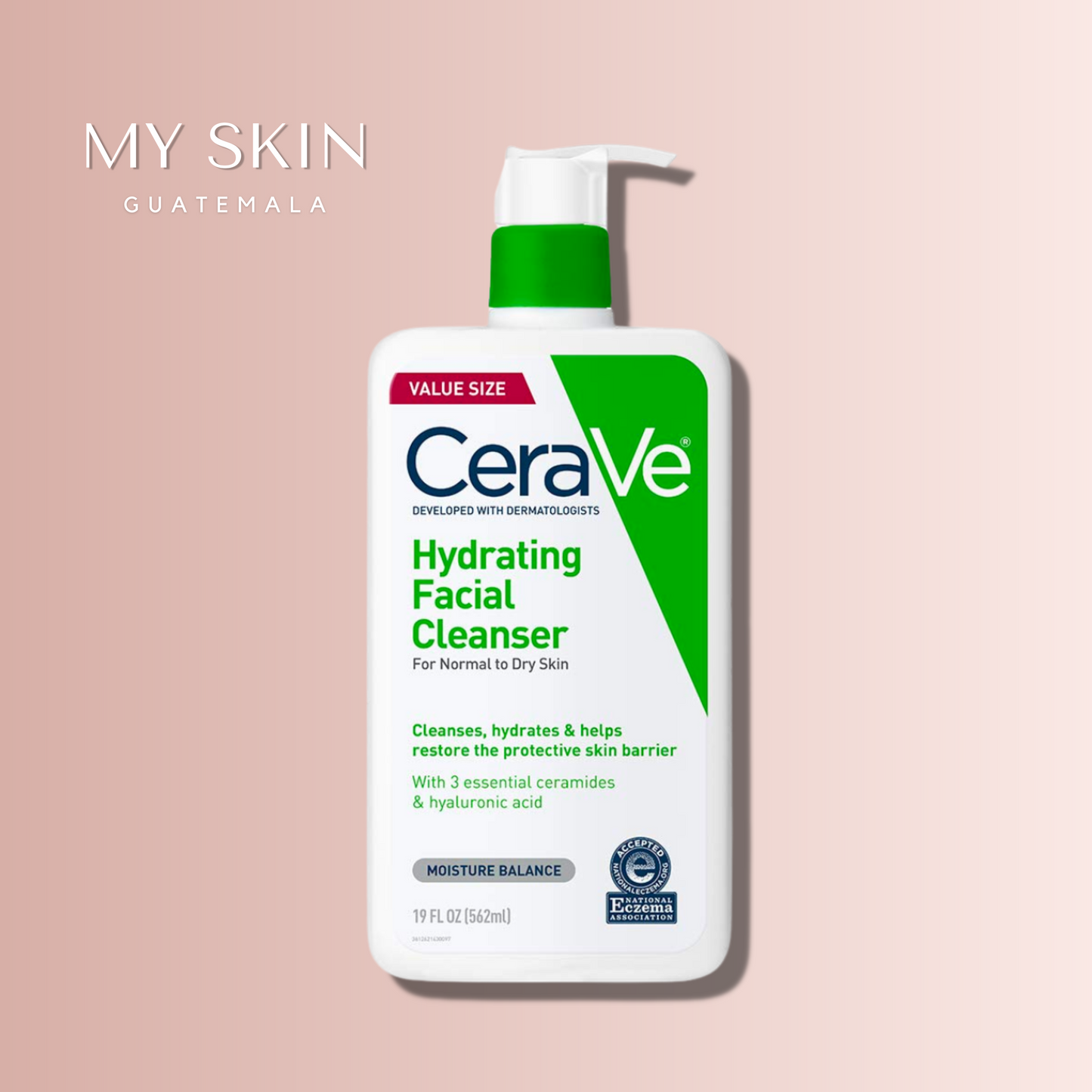 CeraVe Limpiador Facial Hidratante - Piel Normal a Seca