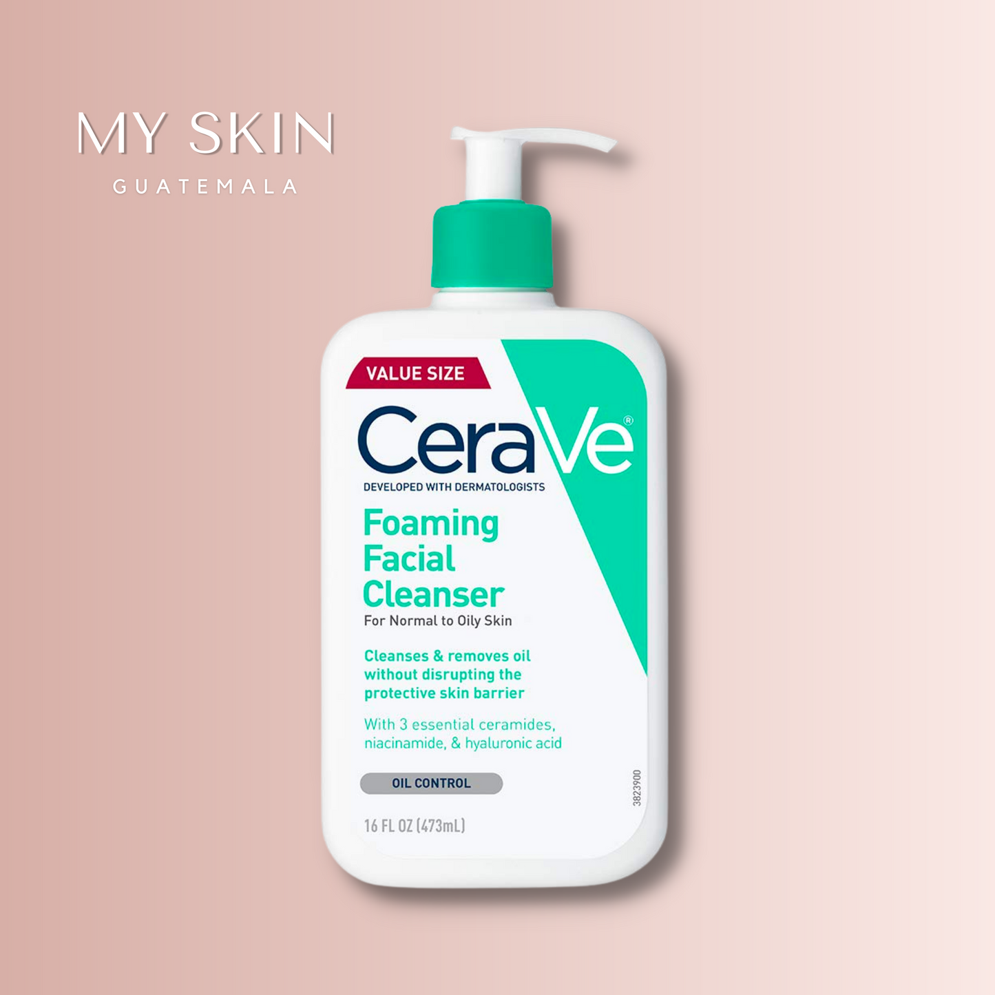 CeraVe Limpiador Facial Espumoso - Piel Normal a Grasa
