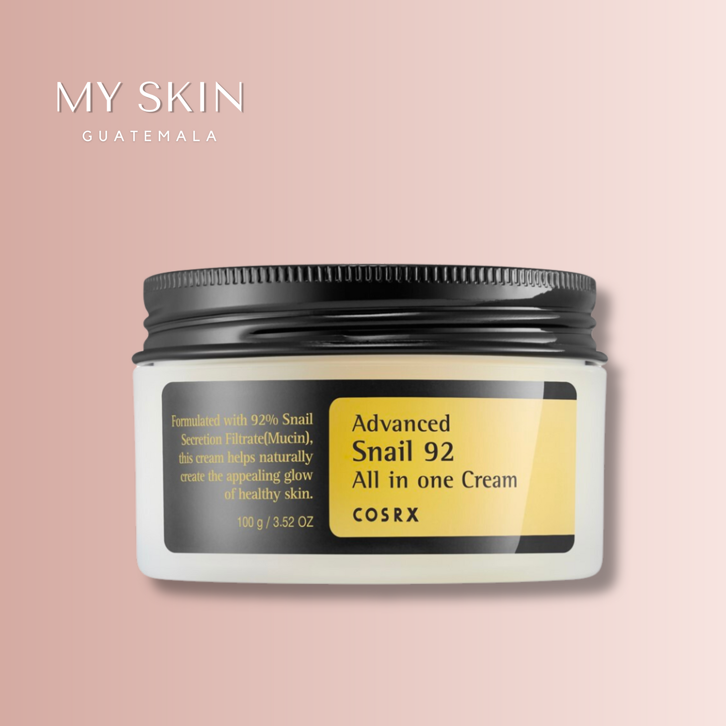 Advanced Snail 92 All In One Cream - COSRX ( Mucina Cicatrizante y Regenerante)