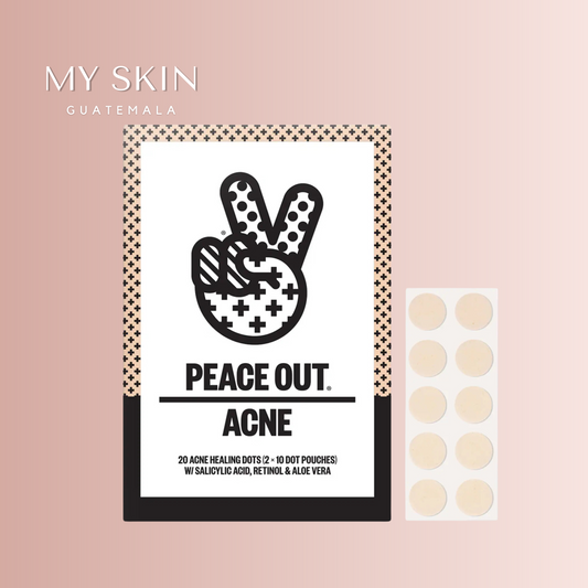 Peace Out - Parches curativos para acné con ácido salicílico (Tecnología patentada)
