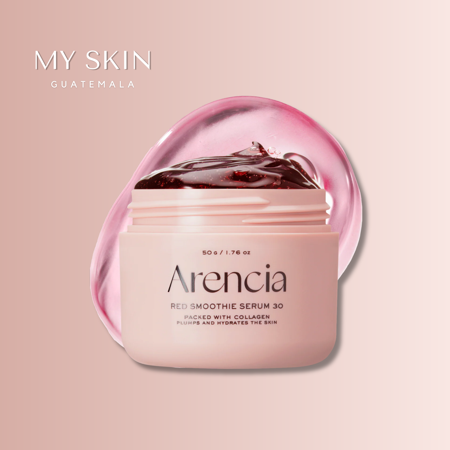 Arencia - Red Smoothie Serum 30 (Sérum de Colágeno + Niacinamida + Péptidos)