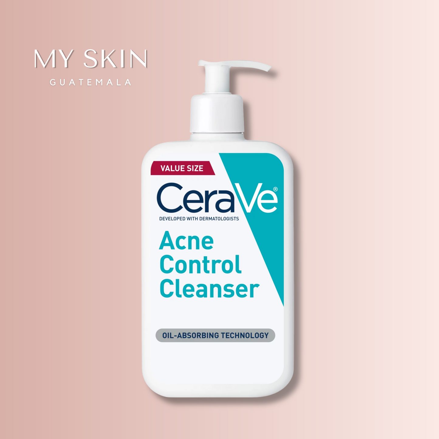 CeraVe Limpiador facial para el acné y puntos negros | Limpiador de ácido salicílico al 2% y niacinamida