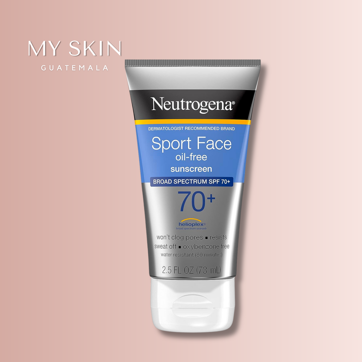 Neutrogena Sport Face Oil-Free Lotion Sunscreen SPF 70+