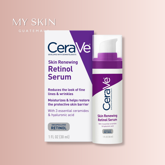 CeraVe Skin Renewing Retinol Face Serum - Suero de retinol antiedad