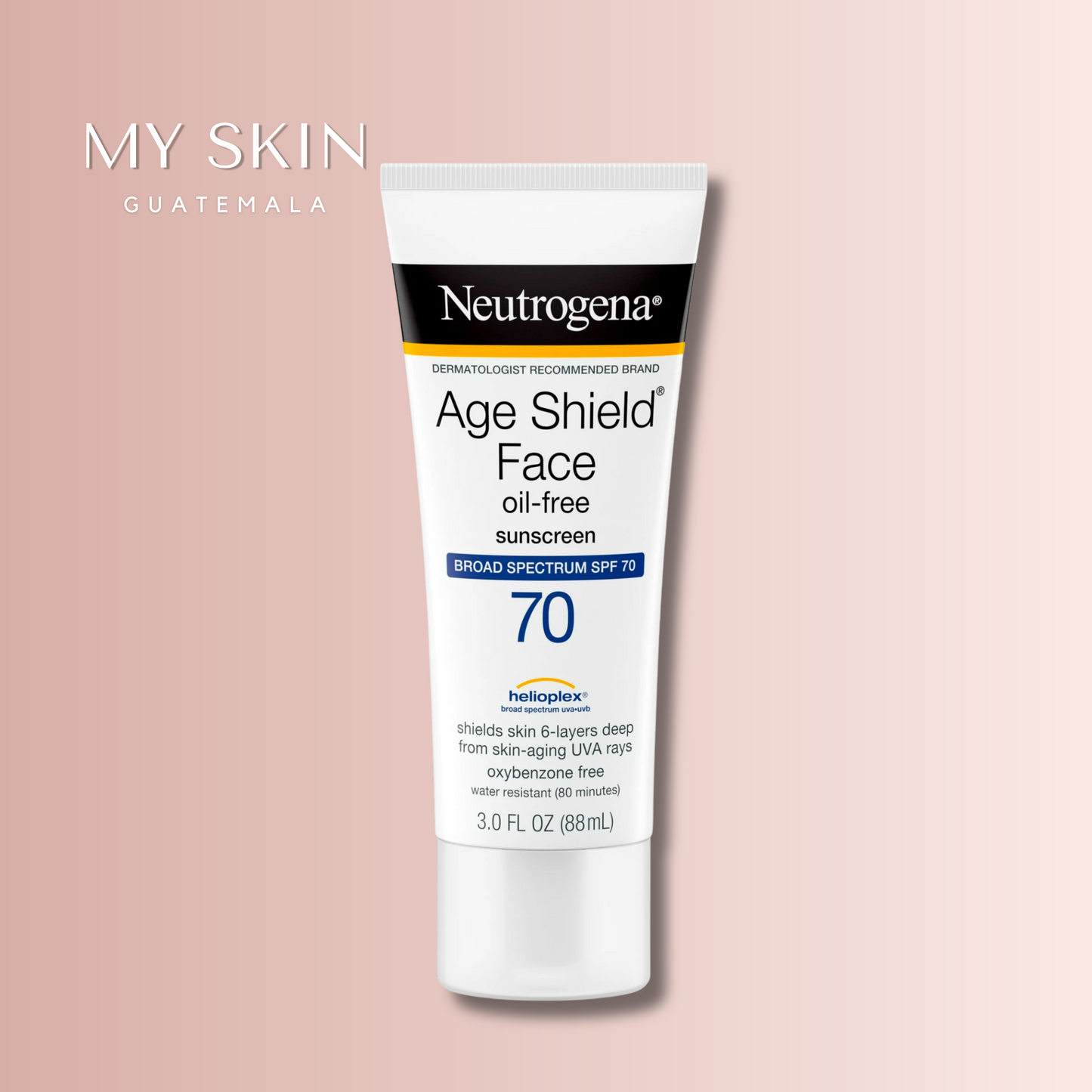 Age Shield Face Oil-Free Sunscreen SPF 70 - Neutrogena