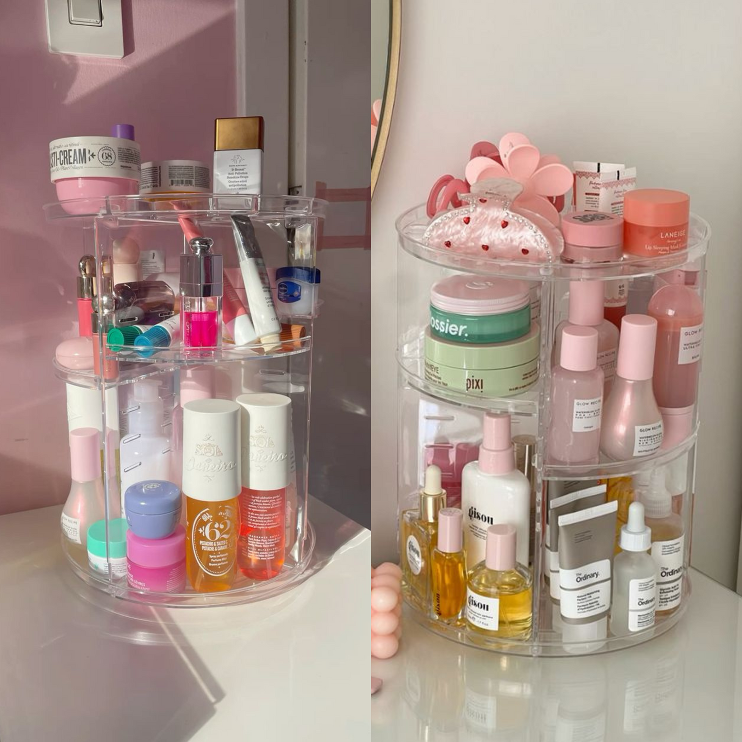 Organizador Para Cosméticos Giratorio