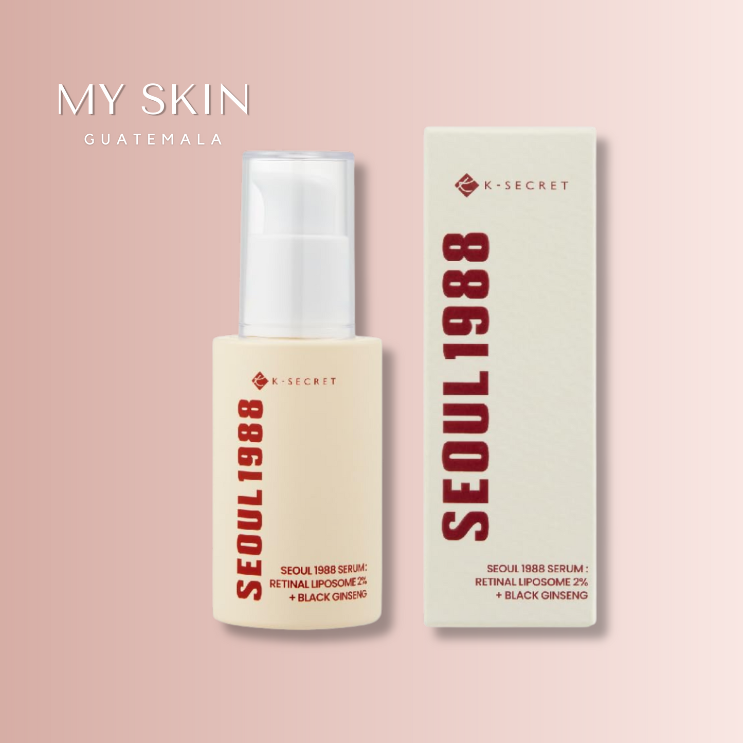 K-SECRET - SEOUL 1988 Serum: Retinal Liposome 2% + Black Ginseng