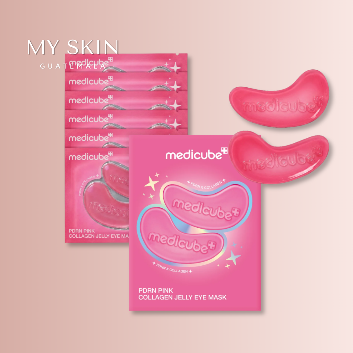 Medicube - PDRN Pink Collagen Jelly Eye Mask (1 Par)
