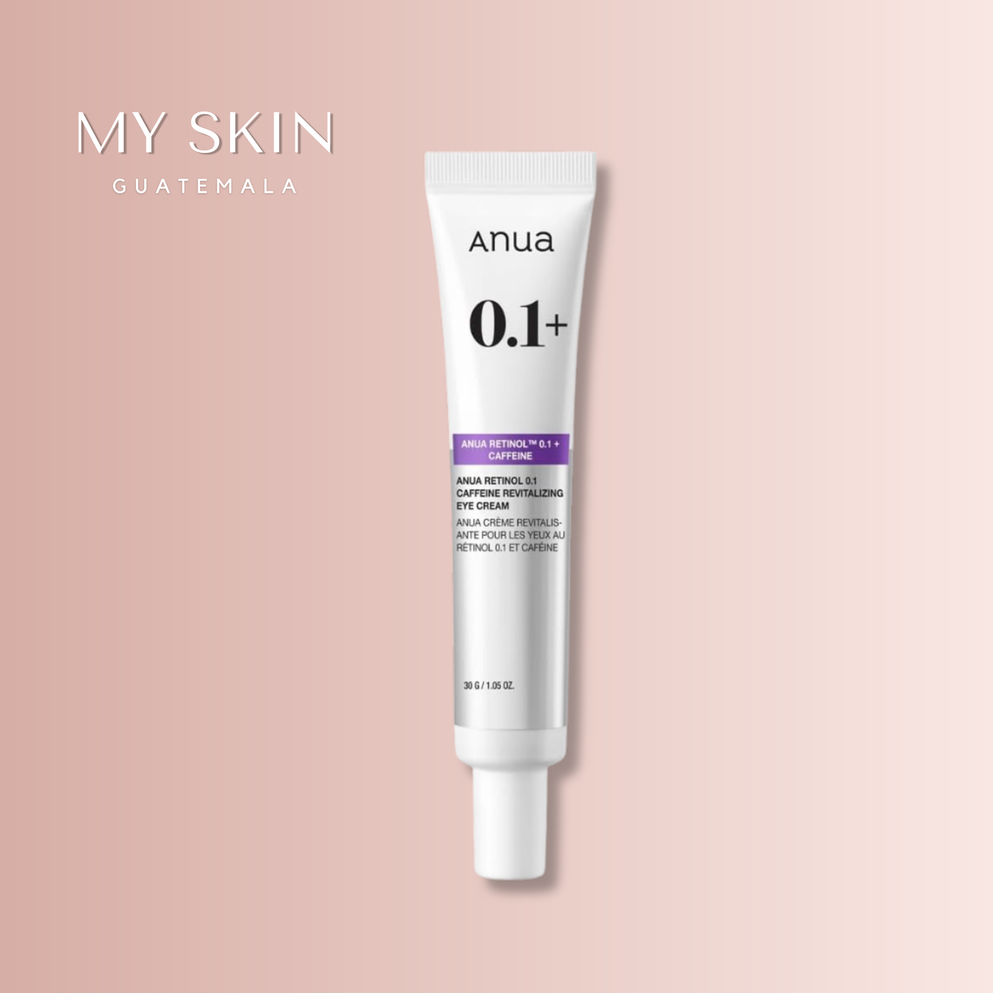 Anua - Retinol 0.1 Caffeine Revitalizing Eye Cream (Contorno de Ojos)