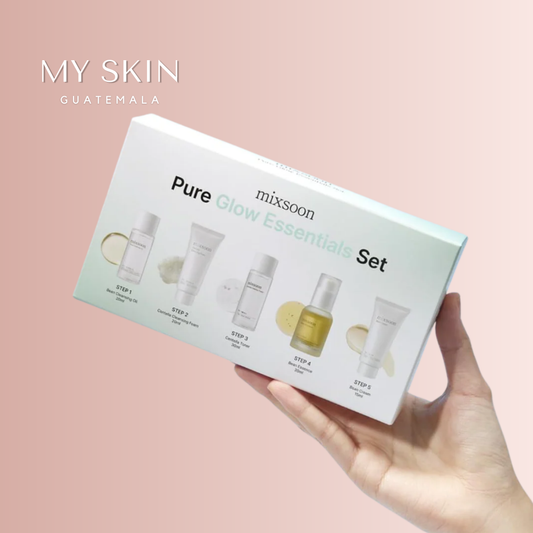 Mixsoon - Pure Glow Essentials Set (5 pasos)