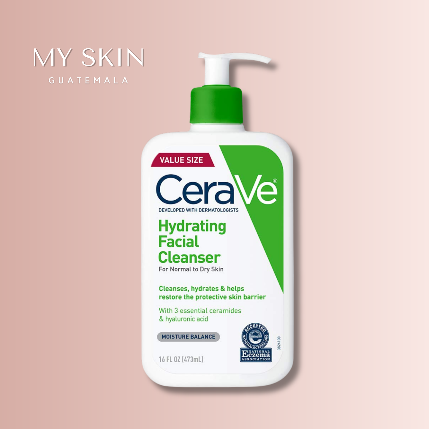 CeraVe Limpiador Facial Hidratante - Piel Normal a Seca